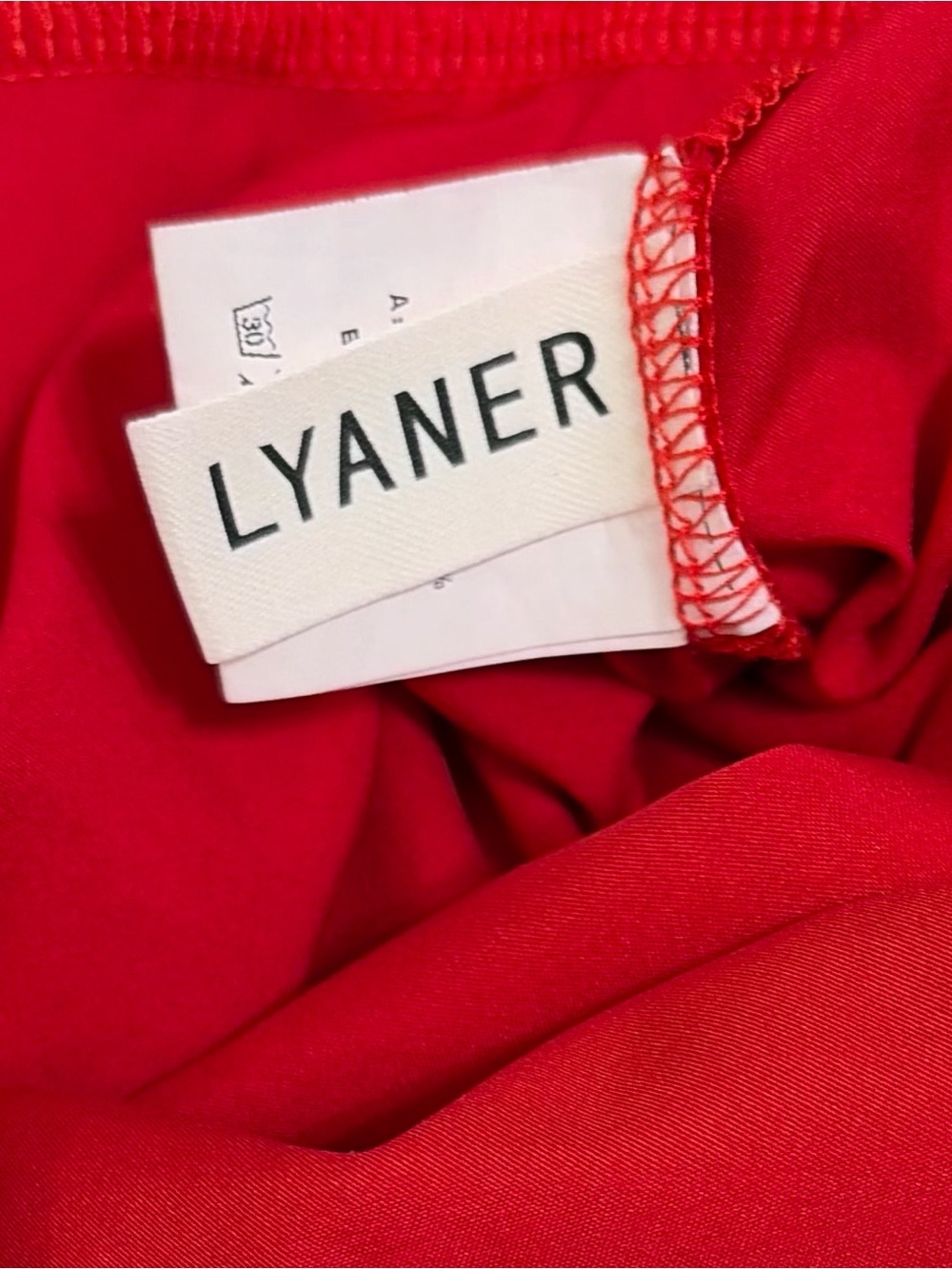 LYANER XS Red Off Shoulder
Ruffle Bow Back Holiday Party
Romper - Picture 5 of 6